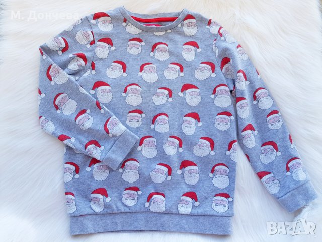 Коледна блуза 8-9 години