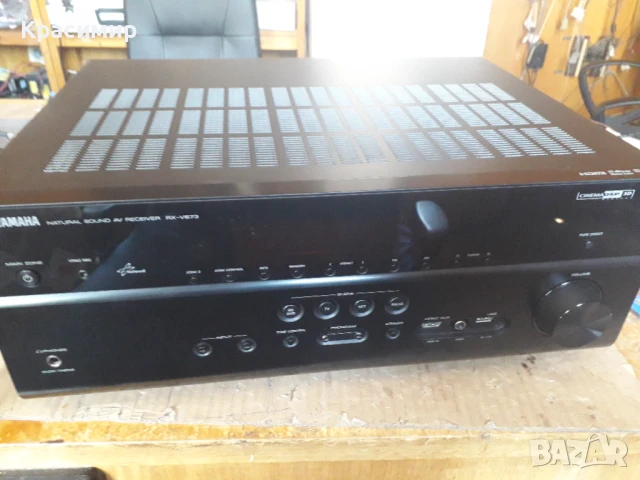 YAMAHA RX-V673 400W 7.2 Channel Natural Sound AV Receiver, HDMI, CinemaDSP 3D