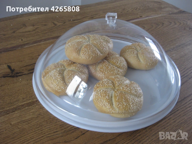 Табла с капак за храни и печива, снимка 3 - Обзавеждане за заведение - 54014387