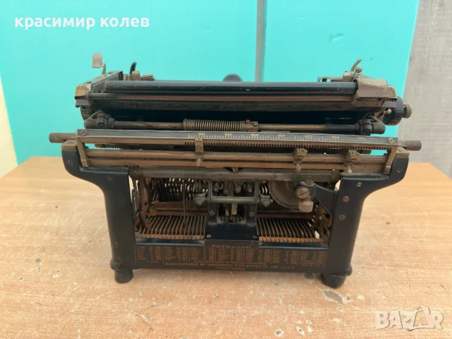 американска пишеща машина "UNDERWOOD", снимка 8 - Антикварни и старинни предмети - 56482059
