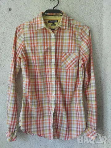 Tommy Hilfiger - 100% оригинална дамска риза с дълъг ръкав, снимка 3 - Ризи - 50102851