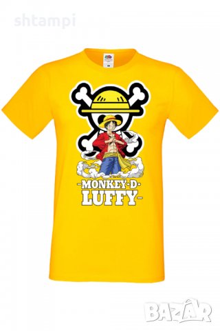 Мъжка тениска One Piece 07,Анимация,игра,Празник,Повод,, снимка 10 - Тениски - 38096790