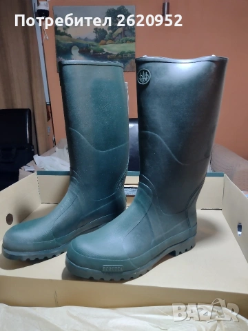 Нови гумени ботуши Beretta – размер 44, снимка 4 - Екипировка - 54072542