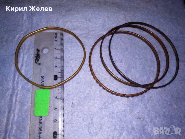 СТАРА БРОНЗОВА ОРНАМЕНТИРАНА РЕТРО ГРИВНА и Още ТРИ СТОМАНЕНИ НЕО-ГОТИК СТИЛ 37997, снимка 5 - Антикварни и старинни предмети - 40836336