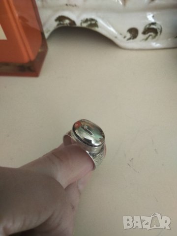 СТАР РЪЧНО ИЗРАБОТЕН СРЕБЪРЕН ПРЪСТЕН