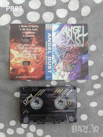 Angel Dust - Border Of Reality (Аудио Касета) , снимка 3 - Аудио касети - 51081176