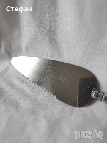 Лопатка със сребърна дръжка , снимка 2 - Антикварни и старинни предмети - 51967839