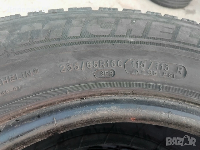 Бусови гуми 235 65 16 C Ц Мишелин Michelin 4 броя - нов внос., снимка 13 - Гуми и джанти - 54336573