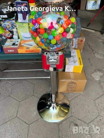 Машина за топчета с 500 бр. топчета, снимка 2 - Вендинг машини - 52314718