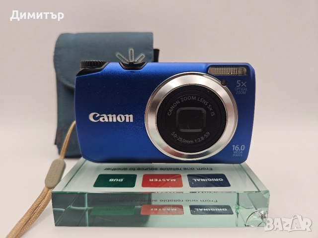 Canon powershot A3300 IS digital camera дигитална камера фотоапарат