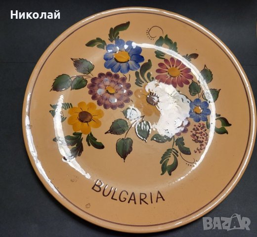 Декоративна порцеланова чиния България 