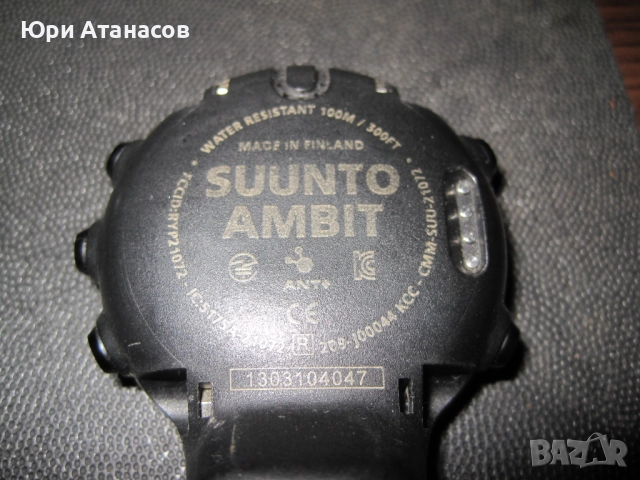 Часовник Suunto Ambit Black, снимка 2 - Смарт часовници - 51558133