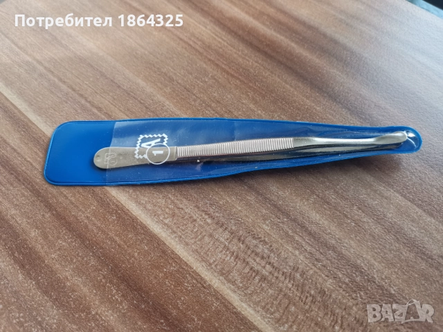 Нови филателни пинсети /пинсети за марки Solingen / Солинген 12см., снимка 4 - Филателия - 52918087