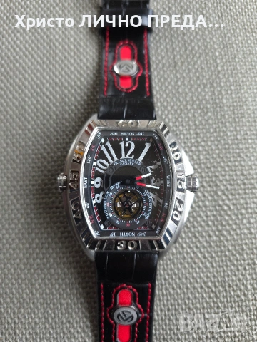 Promotion!!!Мъжки механичен луксозен Franck Muller Singapore 🇸🇬 GP