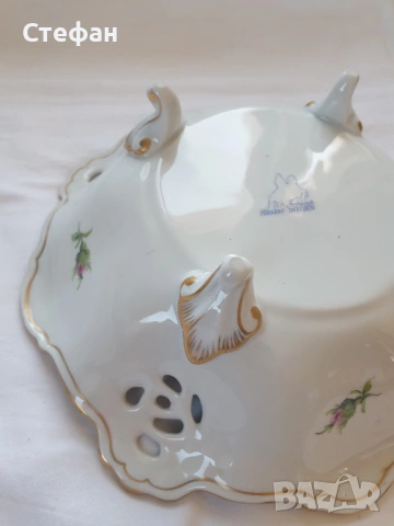 Ажуре съд Dresden , снимка 7 - Антикварни и старинни предмети - 54346236