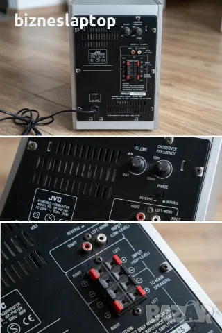 Активен субуфер JVC SP-PW100 - Компактен и мощен бас 