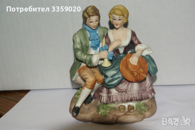 продавам керамична фигура, снимка 2 - Антикварни и старинни предмети - 36439459