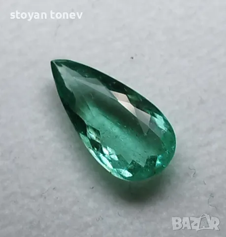 Параиба турмалин с кристално чист синьо-зелен цвят - 2.68кт.! Сертифициран! Нов!, снимка 8 - Колиета, медальони, синджири - 43826865