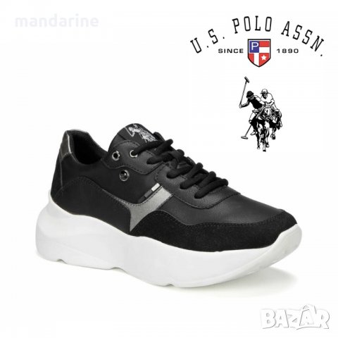 ПРОМО 🍊 U.S. POLO® № 40 🍊 Дамски кожени кецове с 5 см задна платформа нови с кутия, снимка 9 - Дамски ежедневни обувки - 34464467