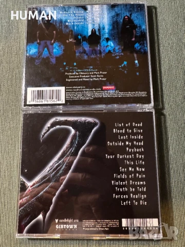 Death - Arch Enemy - Obituary - Arsis , снимка 15 - CD дискове - 50715692