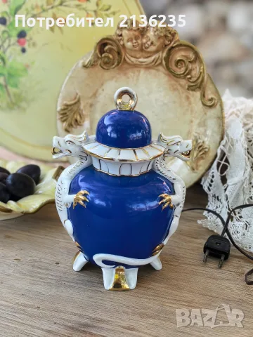 Настолна лампа Satsuma, снимка 3 - Антикварни и старинни предмети - 56107276