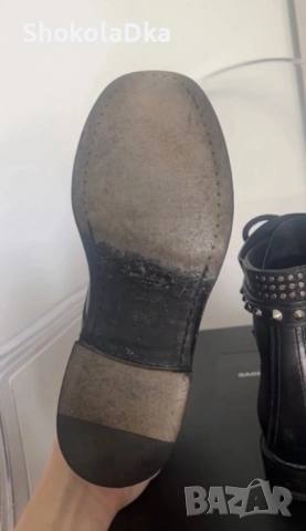 Оригинални боти Saint Laurent , снимка 4 - Дамски боти - 51634278