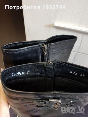 Елегантни ботуши Gianni 39номер, снимка 3 - Дамски ботуши - 34449816