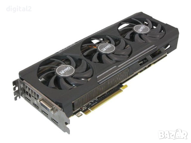Видеокарта SAPPHIRE NITRO R9 390 8GB D5 Перфекни 12 месеца гаранция, снимка 3 - Видеокарти - 52145593