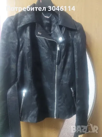 кожено яке GUESS, снимка 6 - Якета - 48338016