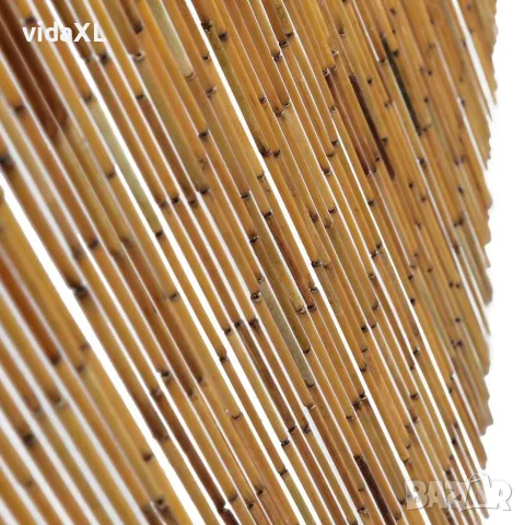 vidaXL Завеса за врата против насекоми, бамбук, 100x220 cм, снимка 3 - Средства против насекоми, гризачи и вредители - 56147647