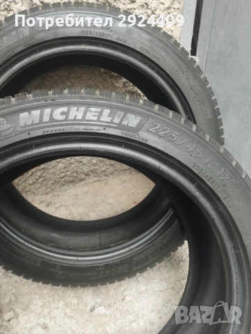 Гуми Michelin 225/45 R17, снимка 4 - Гуми и джанти - 51962257
