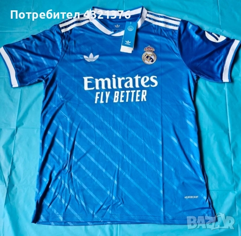 Футболна тениска на Реал Мадрид от сезон 25/26, снимка 6 - Футбол - 52337049