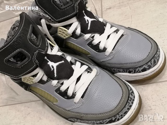 Намалени! Jordan Spizike Cool Gray маратонки, 42,5, снимка 10 - Маратонки - 31057785