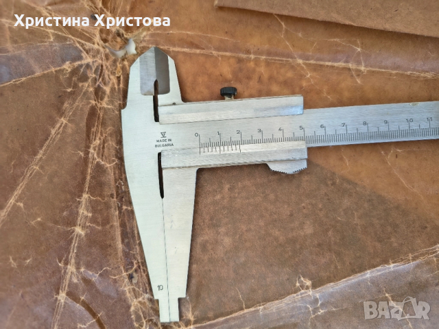 Шублер Български, снимка 4 - Измервателни инструменти - 49195553