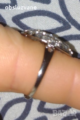 Пръстен Ретро Мия, снимка 2 - Пръстени - 44209537