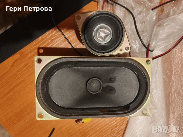Различни видове високоговорители от телевизори и др., снимка 5 - Части и Платки - 56134293