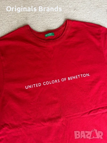 ❤️Тениска на Benetton, размер S!❤️, снимка 2 - Тениски - 54149340
