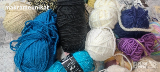 Продавам 2кг дебела прежда, различни цветове, снимка 3 - Други - 44863158