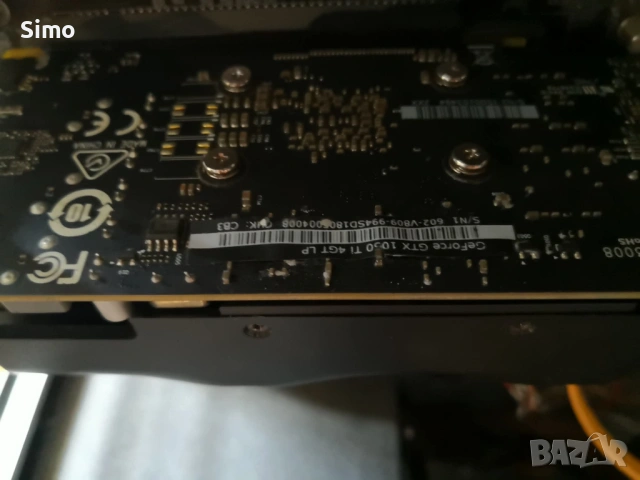 Видеокарта Nvidia Gtx 1050 ti нископрофилна, снимка 4 - Видеокарти - 54173272