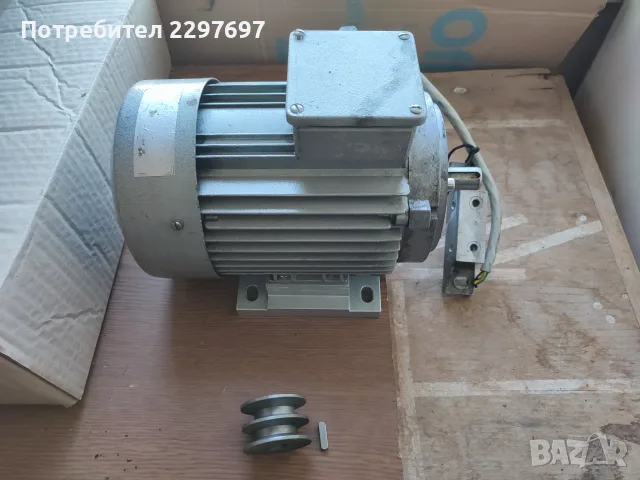 Продавам трифазен електромотор 550W 1440 об/мин
