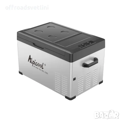 БЕЗПЛ ДОСТАВКА 30L Преносим компресорен хладилник фризер 12V 24V 220V