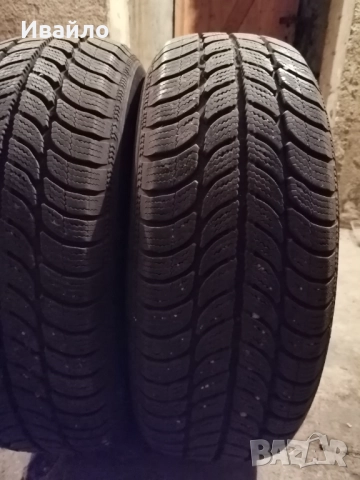 Продавам 2 броя зимни гуми 195.65.15 на 1 сезон дот 2019 Sava , снимка 2 - Гуми и джанти - 52975811