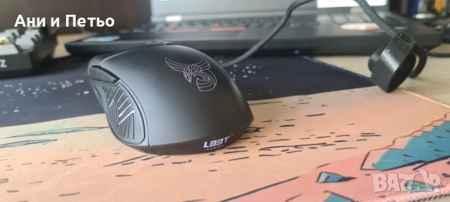 Геймърска мишка L33T GAMING GUNGNIR, RGB, програмируема, снимка 3 - Клавиатури и мишки - 54106477