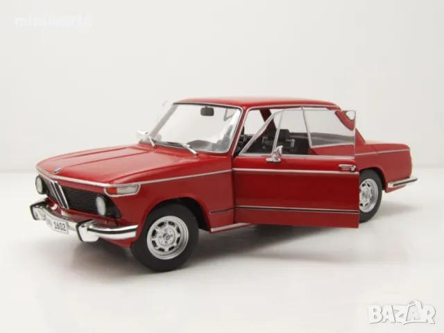 BMW 1602 1971 - мащаб 1:18 на Solido моделът е нов в кутия, снимка 4 - Колекции - 49560099