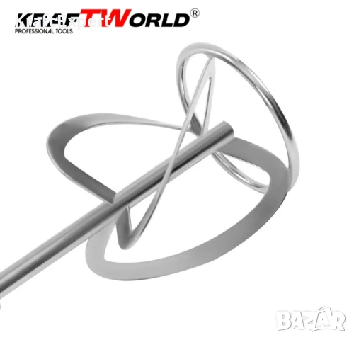 Строителна Бъркалка KraftWorld – Електрически Миксер за Бетон, снимка 6 - Други инструменти - 50547338