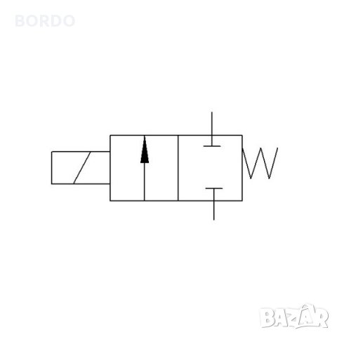 Пневматичен разпределител 1/8 с 1-бобина тип 2/2 WINMAN, снимка 5 - Други машини и части - 30594249