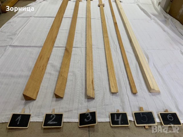 Дървени первази  за под и таван 