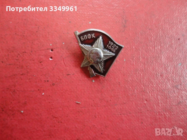 Знак значка БПФК с емайл малката , снимка 4 - Колекции - 51367628