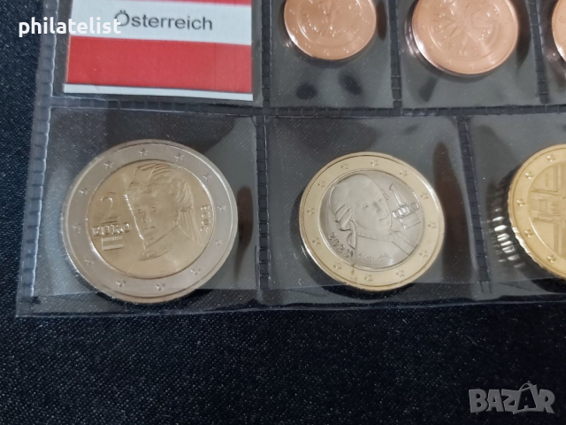 Австрия 2023 - Евро Сет - комплектна серия от 1 цент до 2 евро , 8 монети, снимка 2 - Нумизматика и бонистика - 44718705
