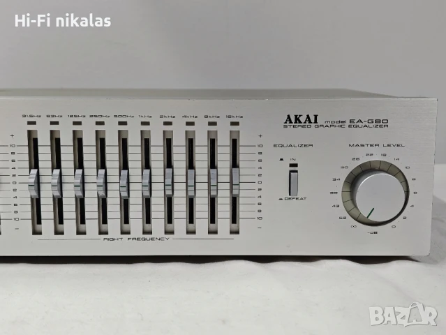 EQ стерео еквалайзер AKAI EA-G80, снимка 3 - Еквалайзери - 51048947